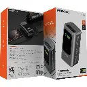 Porodo 10000mAh Mini Power Bank with Real-Time Display - Grey4.webp