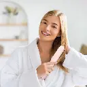 Porodo Lifestyle Portable Hair Straightener - Pink3.webp