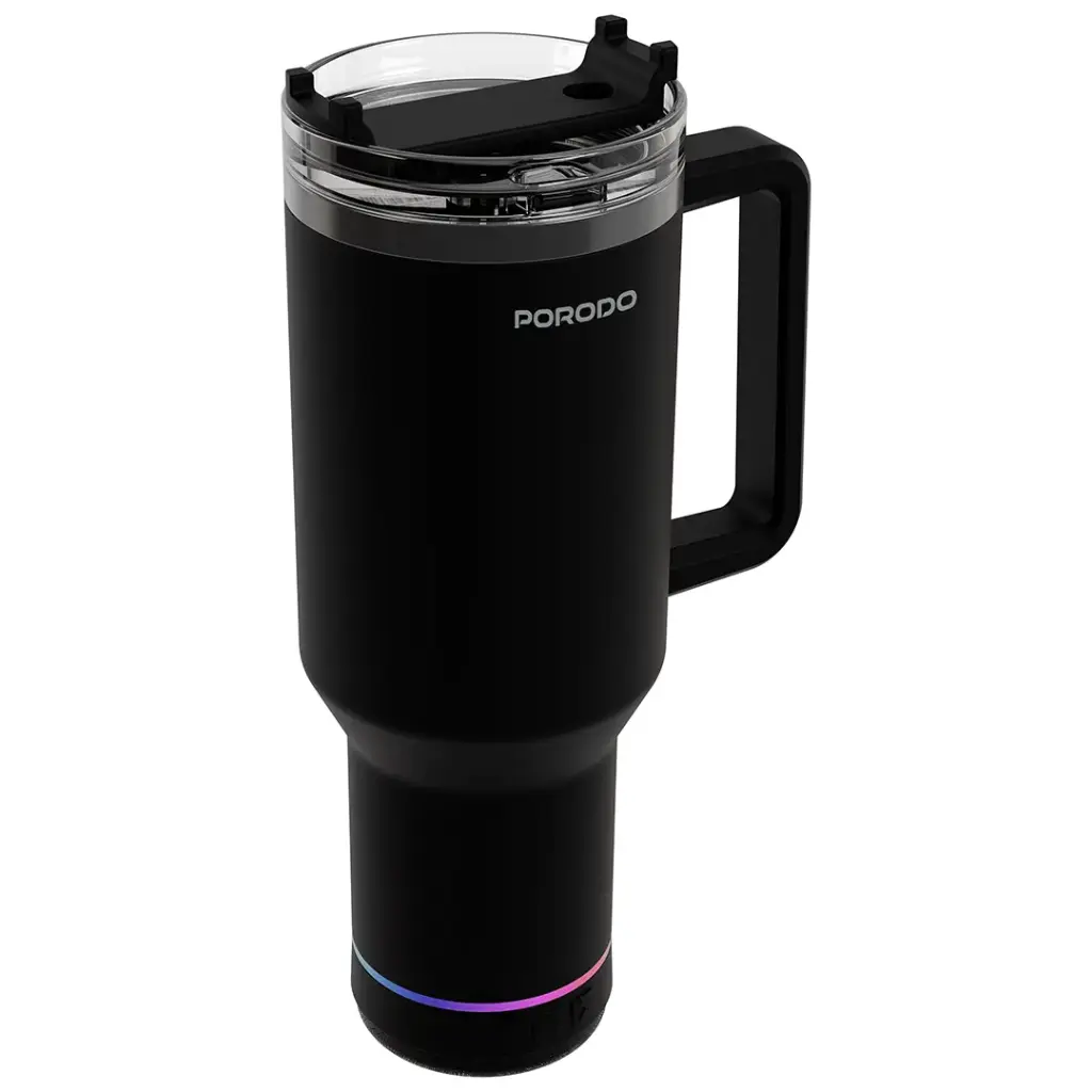 Porodo Lifestyle HydroTunes Bluetooth Speaker Tumbler15.webp