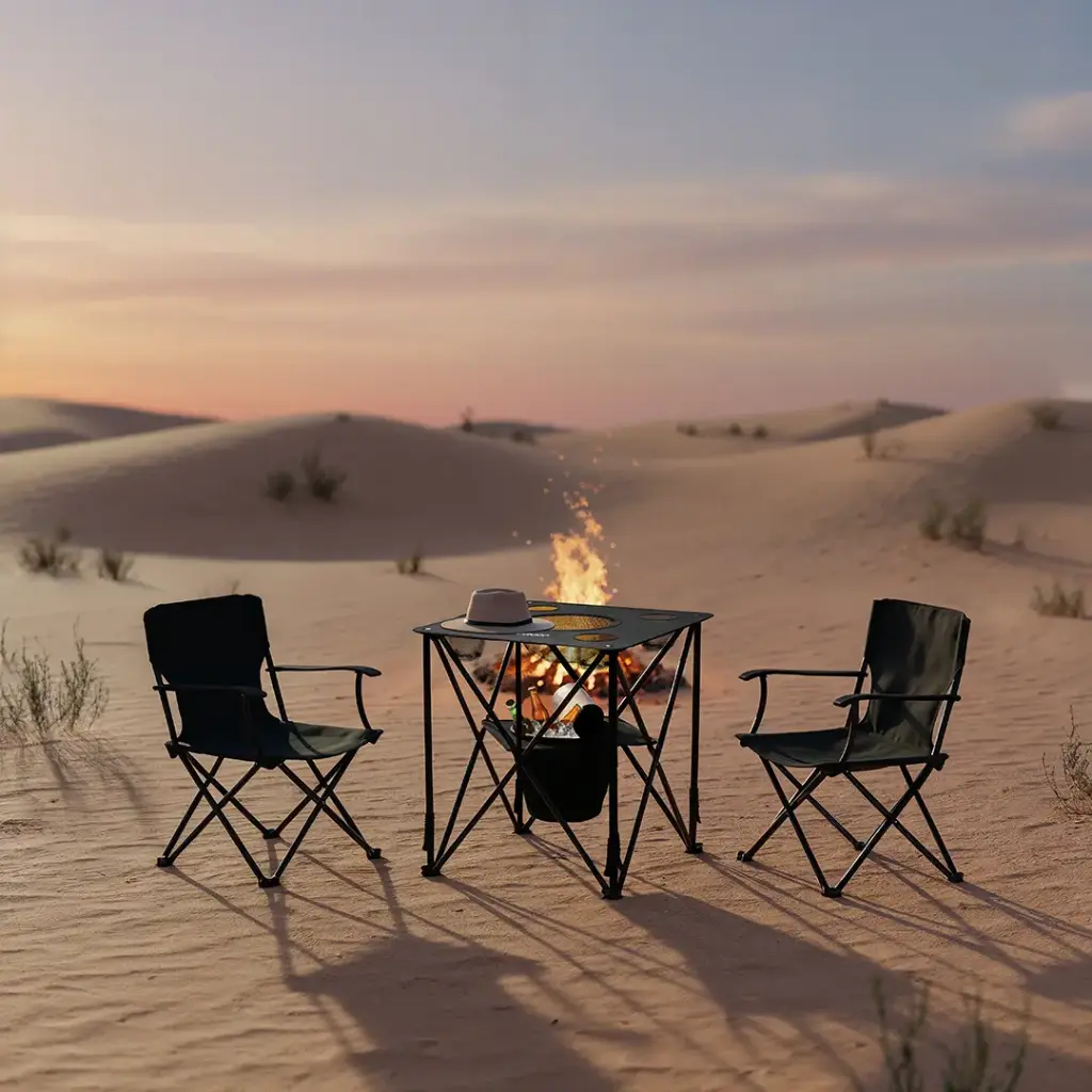 Porodo Lifestyle Outdoor Companion Foldable Camping Table - Black6.webp5.webp