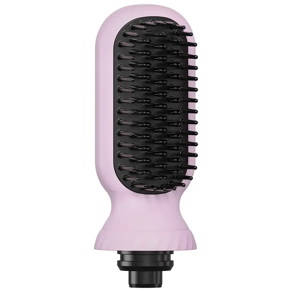 Porodo 5-In-1 Hair Styling Tool with Auto-Wrap Curling & Straightening - Pink5.webp