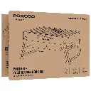 Porodo Lifestyle Portable Folding Mini BBQ Grill - Black.webp