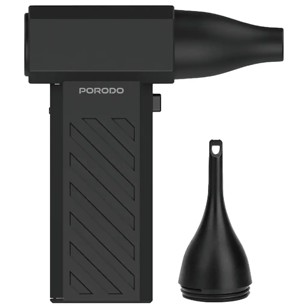 Porodo Chargejet Turbo dust blower With power bank function - Black.webp3.webp