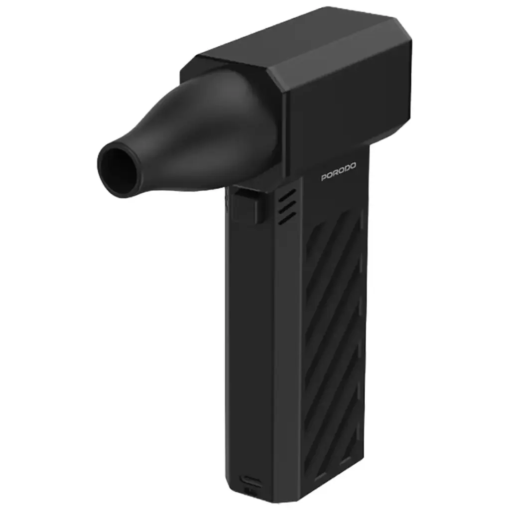 Porodo Chargejet Turbo dust blower With power bank function - Black4.webp
