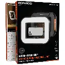 Porodo Lifestyle Handheld Ring Grip Camera & phone vlogging light with Desktop support & Phone clamp - Black9.webp