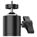Porodo Lifestyle Handheld Ring Grip Camera & phone vlogging light with Desktop support & Phone clamp - Black3.webp