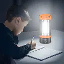 Porodo Lifestyle 9000mAh Work Lantern Foldable Multi-Mode LED Light with Tripod Base & Hook - Orange4.webp
