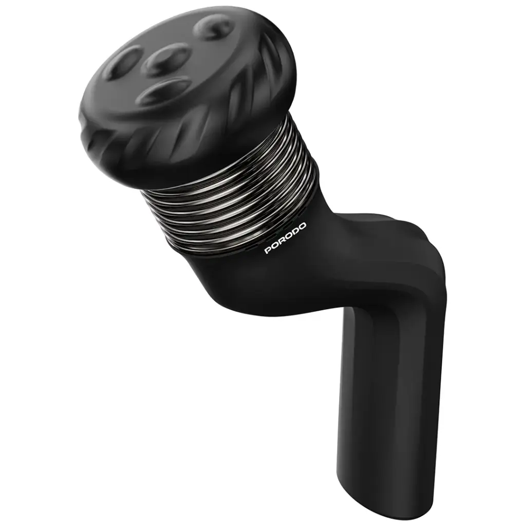 Porodo Lifestyle 4-Head Rotating Muscle Relief Massager - Black3.webp