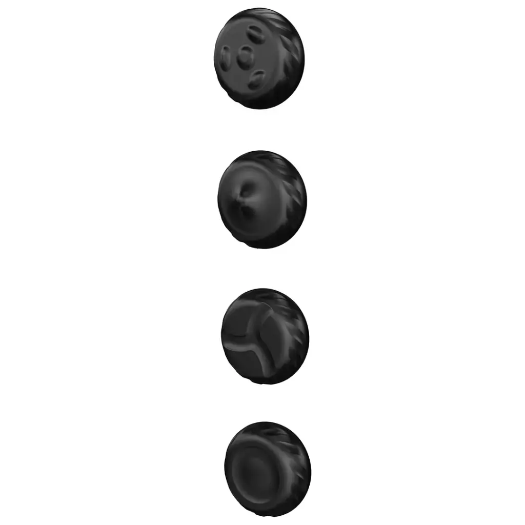 Porodo Lifestyle 4-Head Rotating Muscle Relief Massager - Black2.webp