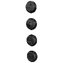 Porodo Lifestyle 4-Head Rotating Muscle Relief Massager - Black2.webp