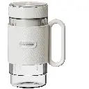 Porodo Lifestyle Portable Dual-Cup Smoothie Blender - White.webp