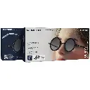 Porodo Lifestyle Geneva Round Frame Sunglasses - Black2.webp