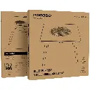 Porodo Lifestyle Multi-Purpose Outdoor Square Grill Table - Brown.webp