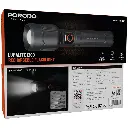 Porodo Lifestyle Lumalite 1200 Rechargeable Flashlight - Gray2.webp