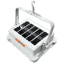 Porodo Lifestyle Sunlite Solar-Powered Rechargeable Outdoor LED Light - Grey.webp