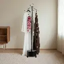 Porodo Lifestyle Essentia Clothing Bakhour Hanger with Storage Tray & Wheels8.webp