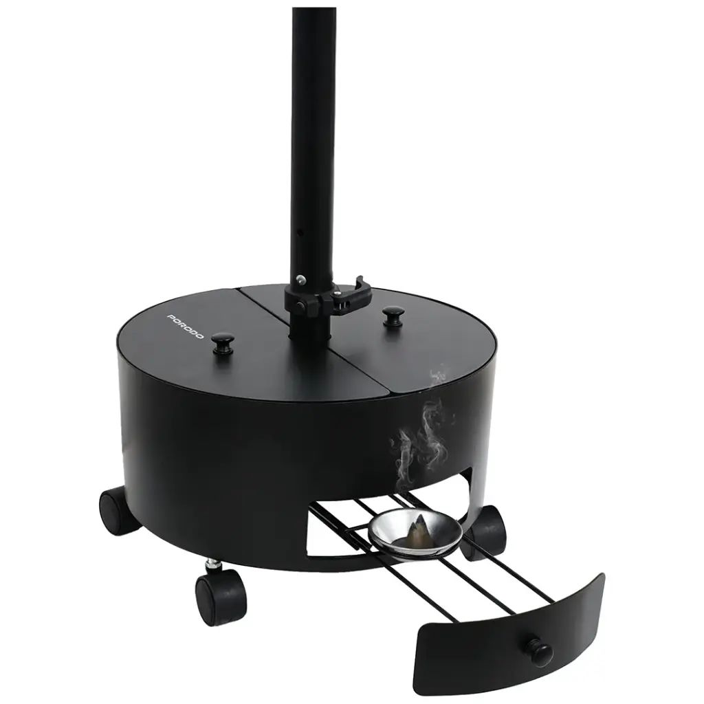 Porodo Lifestyle Essentia Clothing Bakhour Hanger with Storage Tray & Wheels5.webp