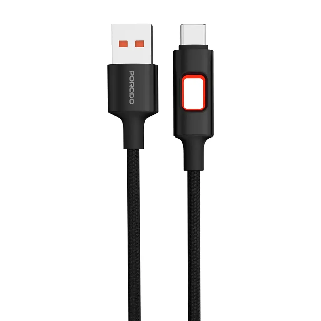 Porodo LED Braided Cable Charging & Data Transfer2.webp