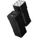Porodo Lumera 10000mAh Power Bank with Built-In Flashlight - Black.webp