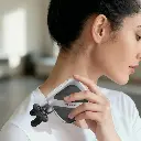 Porodo Lifestyle Pocket-Sized Muscle Relief Massager - Gray2.webp