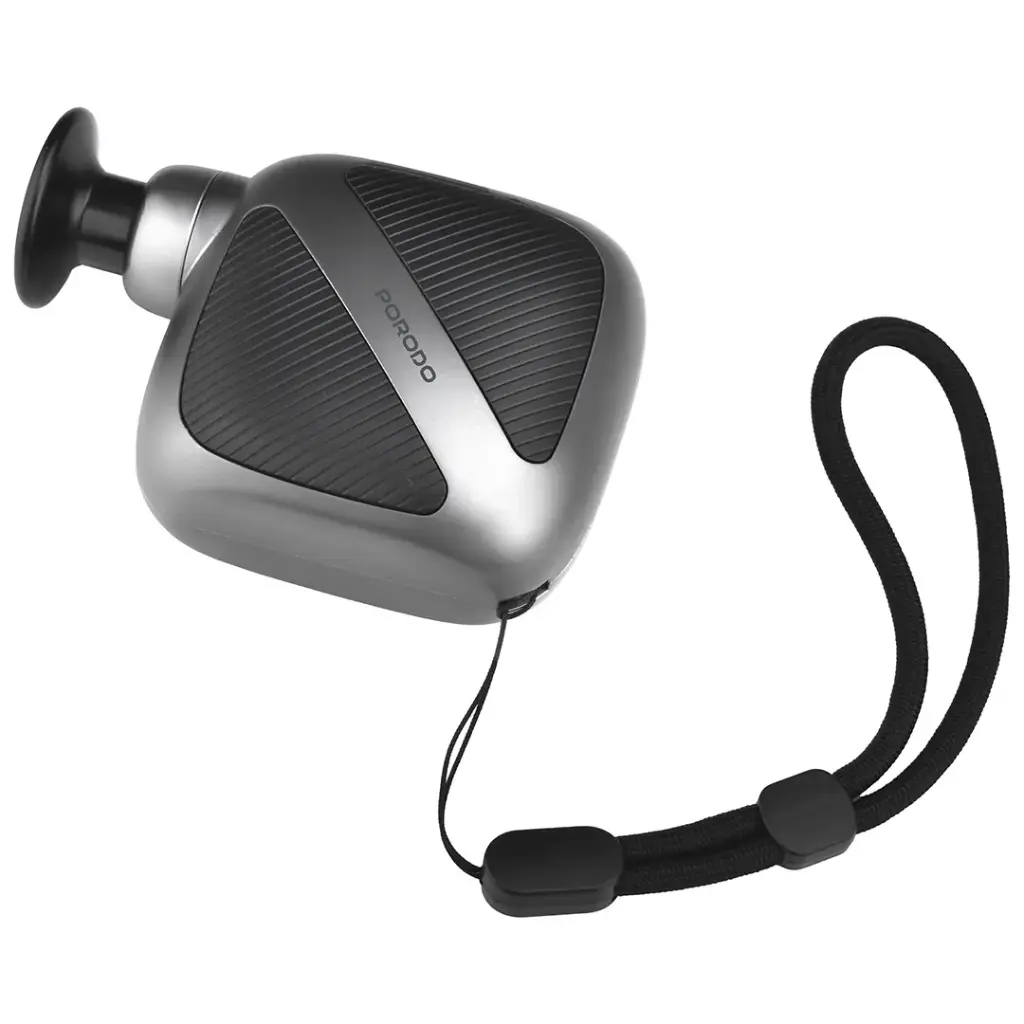 Porodo Lifestyle Pocket-Sized Muscle Relief Massager - Gray6.webp