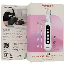 Porodo 8-In-1 Rechargeable Electric Nail Drill with Manicure and Pedicure - White.webp