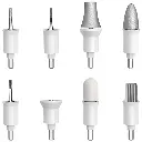 Porodo 8-In-1 Rechargeable Electric Nail Drill with Manicure and Pedicure - White4.webp