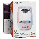 Porodo Soundtec Crystal-Glow Mini Bluetooth Speaker with TWS Pairing & Hands-Free Calls - White5.webp