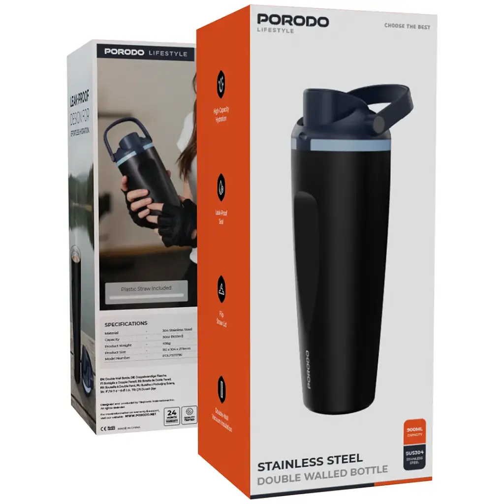 Porodo Lifestyle Stainless Steel Double Walled Bottle5.webp