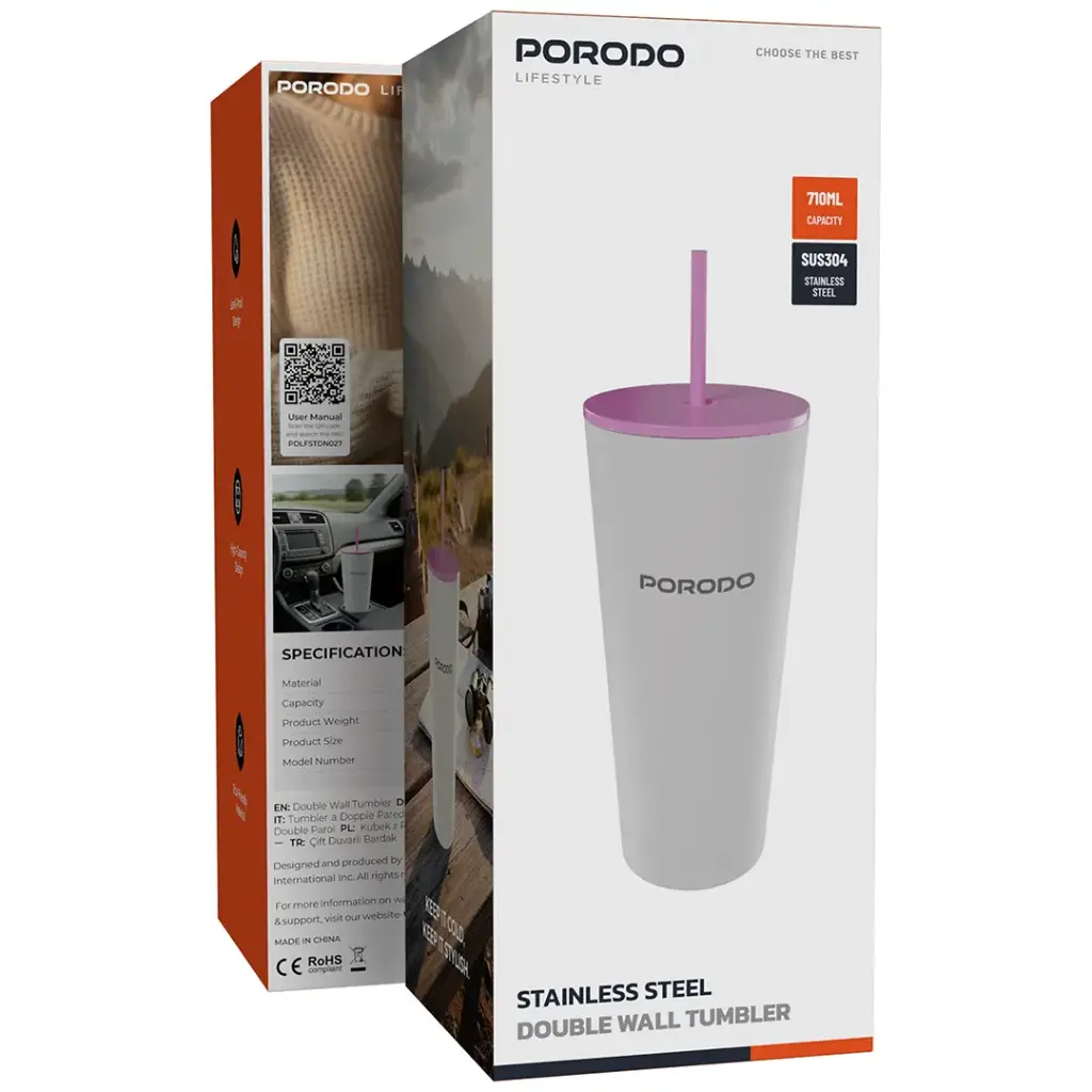 Porodo Lifestyle Stainless Steel Double Wall Tumbler2.webp