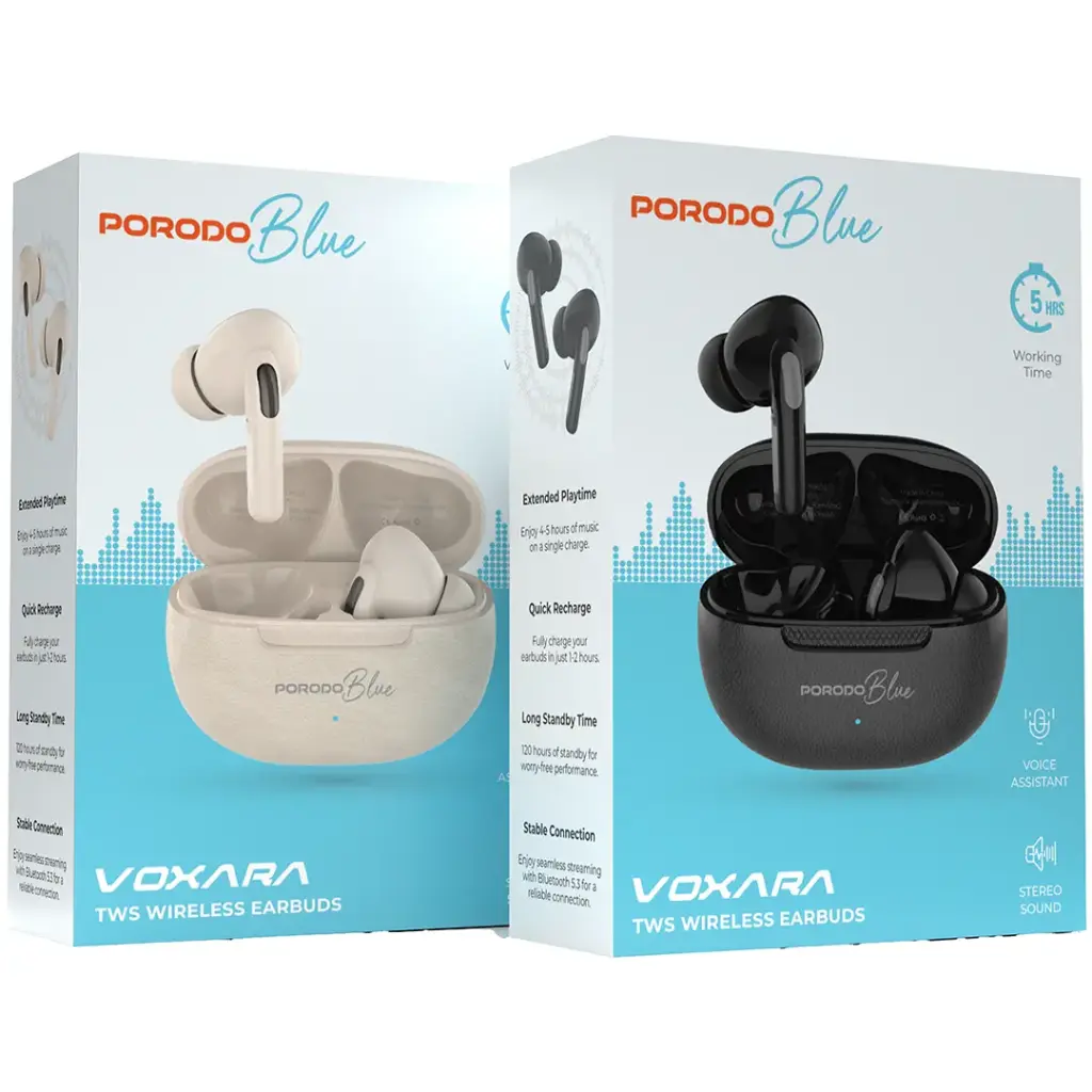 Porodo Blue Voxara TWS Wireless Earbuds5.webp