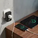Porodo Velocitas Universal AC Wall Socket - Black5.webp
