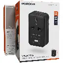 Porodo Velocitas Universal AC Wall Socket - Black4.webp