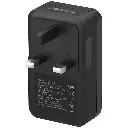 Porodo Velocitas Universal AC Wall Socket - Black.webp