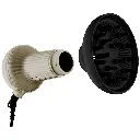 Porodo Portable High-Speed Hair Diffuser and Dryer for Curly Hair - Black & Gold4.webp