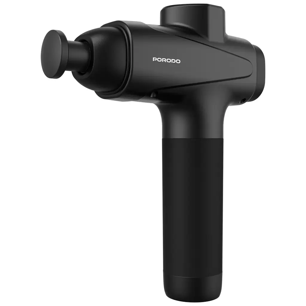 Porodo Lifestyle Multi-Head Deep Massage Gun - Black8.webp