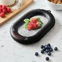 Porodo Lifestyle Glass Design Smart Kitchen Digital Scale with Real-Time App Sync - Black5.webp