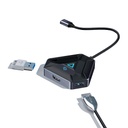 Porodo Gaming 6in1 USB-C Hub Type-C PD 100W HDMI USB SD MicroSD - Black