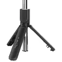 Porodo Blue FlexiTripod Selfie Stick With Foldable Tripod - Black.webp