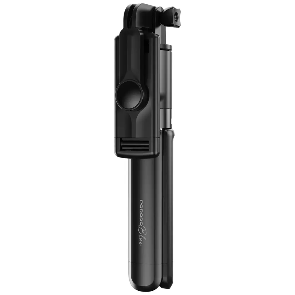 Porodo Blue FlexiTripod Selfie Stick With Foldable Tripod - Black9.webp