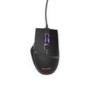 Porodo 6D Wired Gaming Mouse with Mousepad - Black