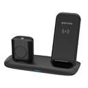 Porodo 4 in 1 Charging Station 7.5W/10W for iPhone / Apple Watch / Airpods - Black
