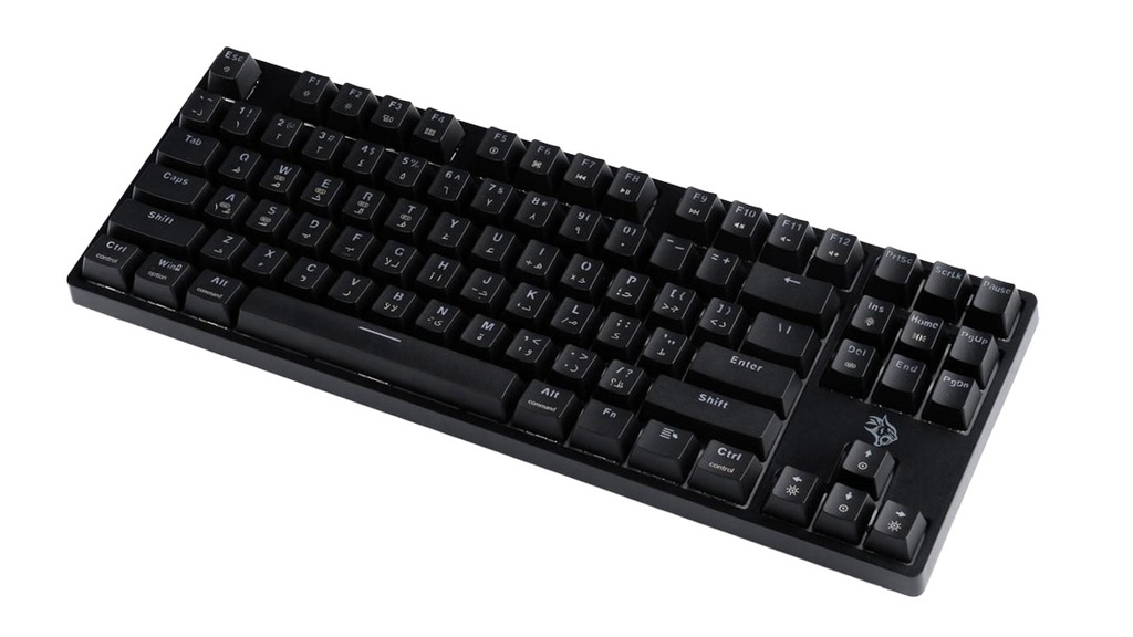 Porodo Gaming 3in1 Wireless Mechanical Keyboard TKL Gateron Switch