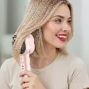 Porodo 2-In-1 Hair Dryer & Straightener Brush with Smart Temperature Control - Pink.webp3.webp