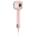 Porodo 2-In-1 Hair Dryer & Straightener Brush with Smart Temperature Control - Pink8.webp