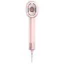 Porodo 2-In-1 Hair Dryer & Straightener Brush with Smart Temperature Control - Pink7.webp