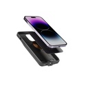 Porodo Wireless Charging Battery Case 5000mAh for iPhone 14 Pro Max - Black