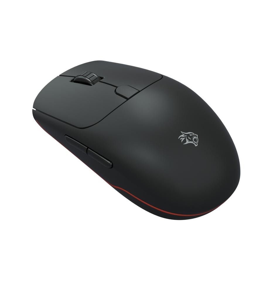 Porodo 2 in 1 2.4G Wireless Office Mouse - Black