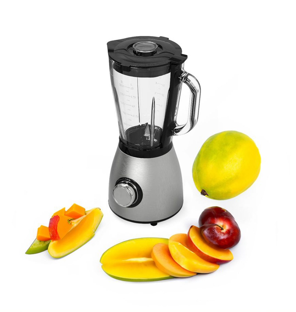 Porodo LifeStyle 800W 1.5L SS Blender with Grinder with BS Plug