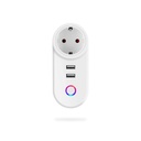 Smart Wi-Fi Plug with USB Charger